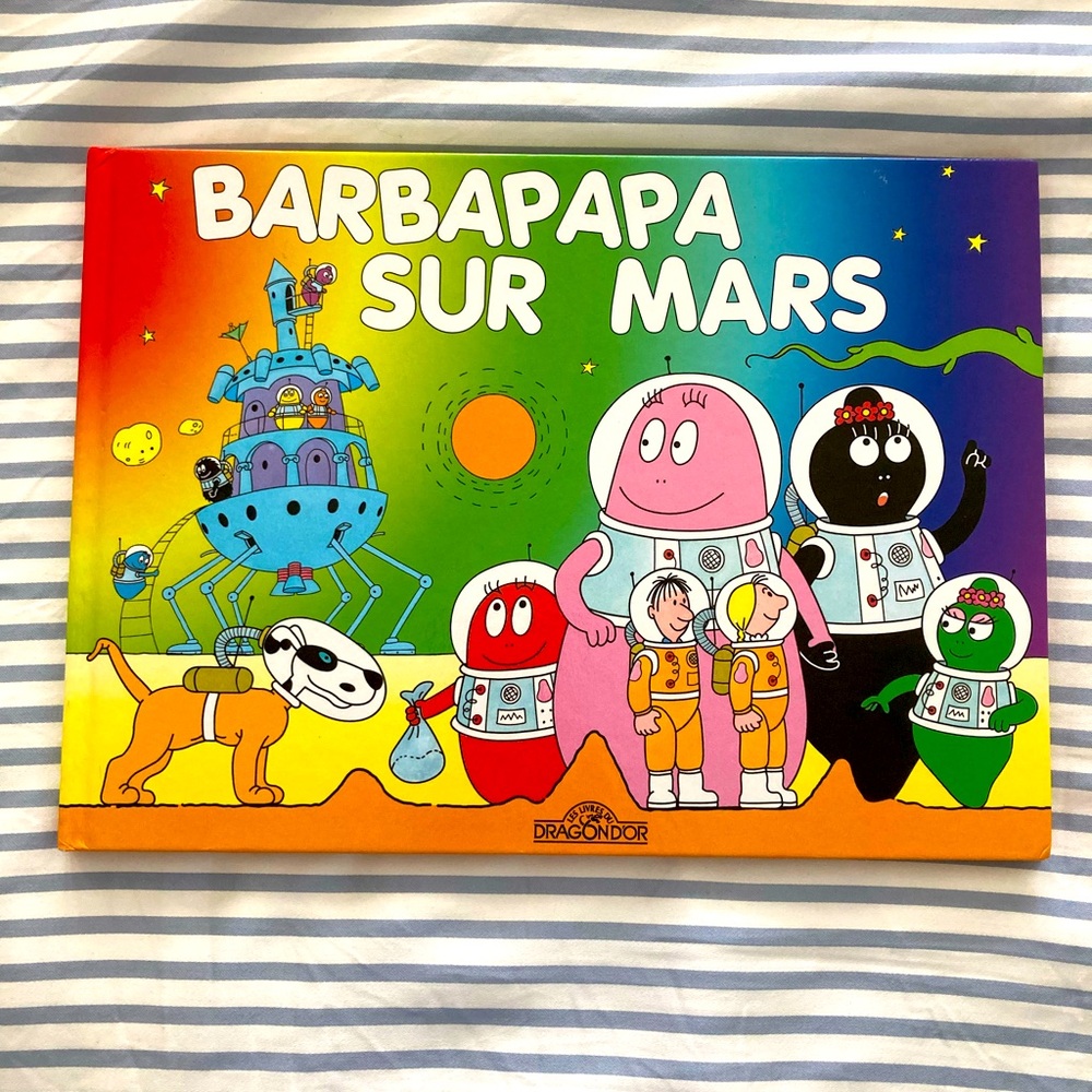Barbapapa Sur Mars book in French